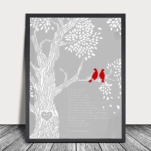 Custom Quote Print Personalized Wedding Gift for Couple,Anniversary Gift Wedding Gift for Parents Bible Verse Gift Unique Gift for Wife