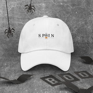 Barcelona Spain Hat – Sagrada Familia Baseball Cap – Spanish Travel Souvenir – Barcelona Gift – Spain Embroidered Cap – Tourist City Hat