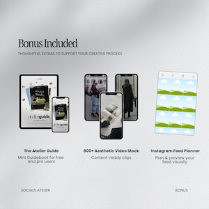 Canva-mallar för sociala medier, Instagram-inlägg för kursskapare, Modern Blue Content Kit bild 13