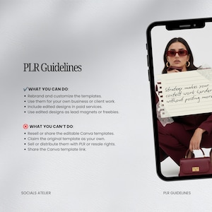 Business Coach Instagram Templates, Burgundy Editorial Coaching Content Bundle, Course Creator Social Media Posts image 9