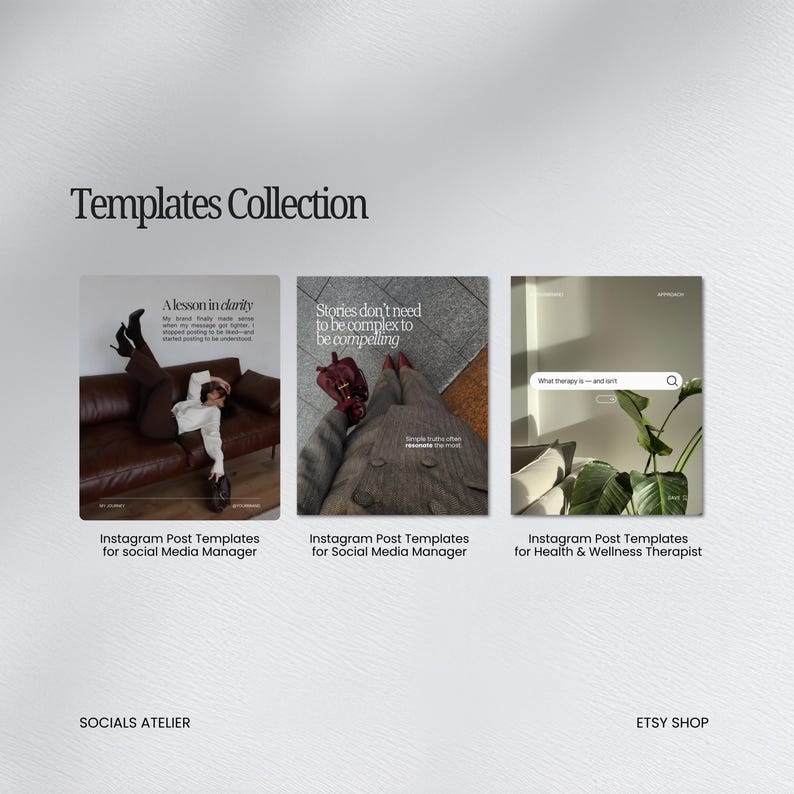 Virtual Assistant Instagram Templates, VA Content Bundle for Service Providers, Remote Work Social Media Templates image 14