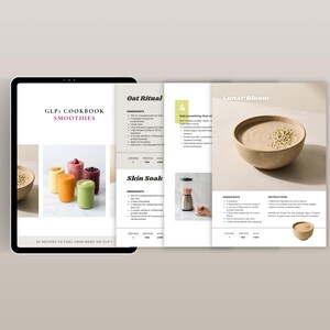 Healthy GLP-1 smoothie ingredient list that makes weekly shopping effortless