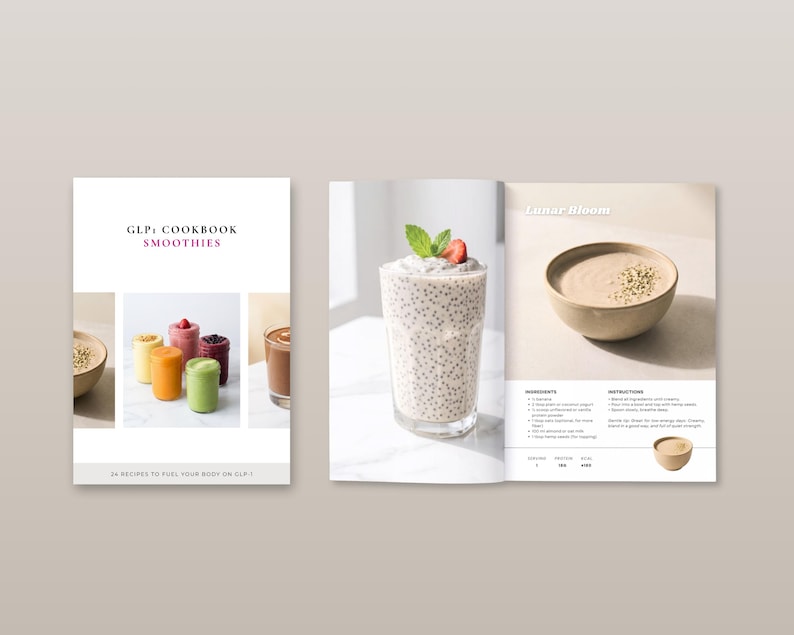 High protein GLP-1 smoothie to hit protein goals when solid food feels like too much