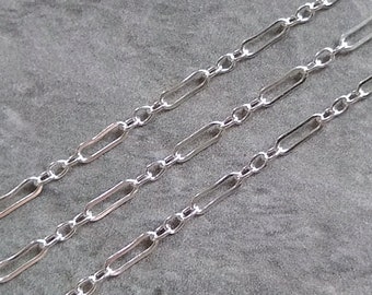 2mm LONG & SHORT - Sterling Silver Necklace Chain - Delicate Chain Necklace - Lightweight Chain - Ready to Wear Chain Jewelry