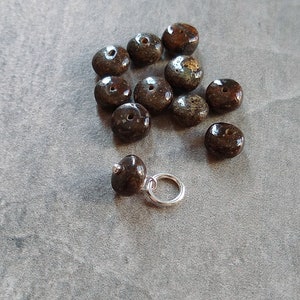 Solo - Wire Wrapped Meteorite Charm for Chain - Comet, Asteroid, Meteoroid from Outer Space - North West Africa NWA - Science Jewelry