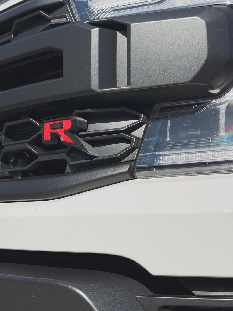 Ford Next-gen Ranger Raptor R Logo 3D Badge (2 Tone Out-trim) - Etsy ...