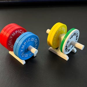 Weight Plate Storage Racks For Personal Record Tracker