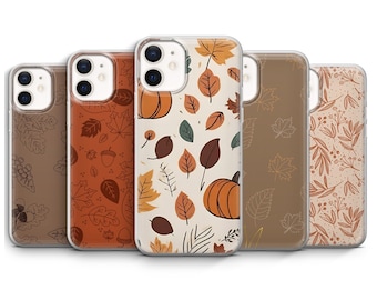 Autumn Pumpkin Phone Case: Fall Season Cover for iPhone, Samsung, Pixel