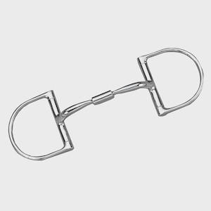 Western D Ring Bit Stainless Steel Barrel Myler Roller Mouth Snaffle Bits All Sizes