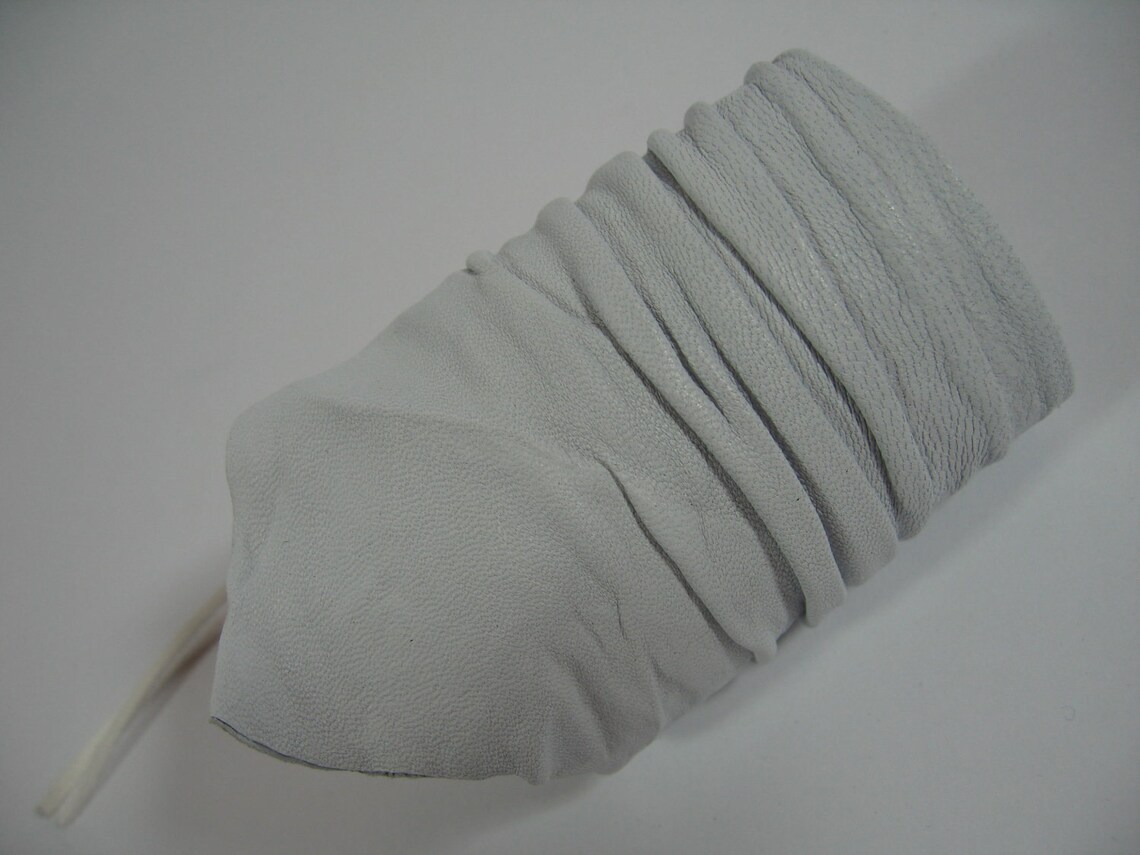 White Leather Cuff Bracelet Leather Jewelry Wristband Wrist Etsy