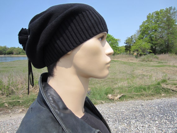 Warm Winter Hat Slouchy Tam 