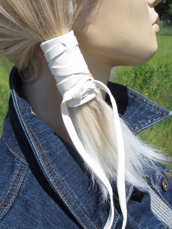 Paire de anses en cuir prêtes à poser-70 cm-métallisé argent