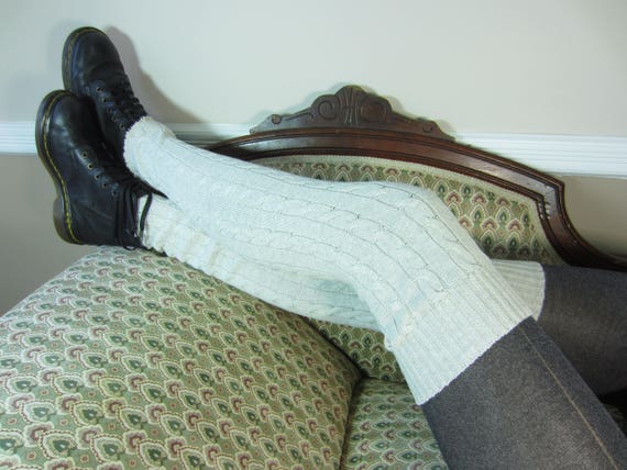 Thigh High Leg Warmers Over Knee Socks 