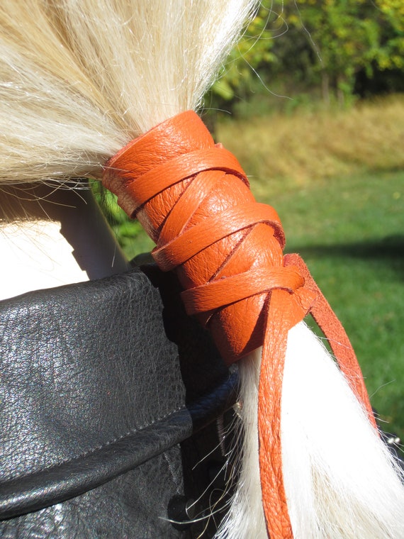 Licou En Cuir Tressé Marron Pour Cheval – Taille Adulte – Style Western – Fait Main
