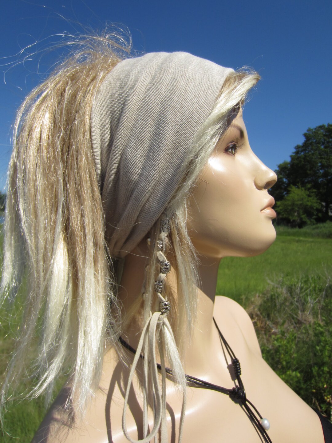 Hairband Yoga Hair Wrap Turban Knit Headband Hair Band Cotton Etsy