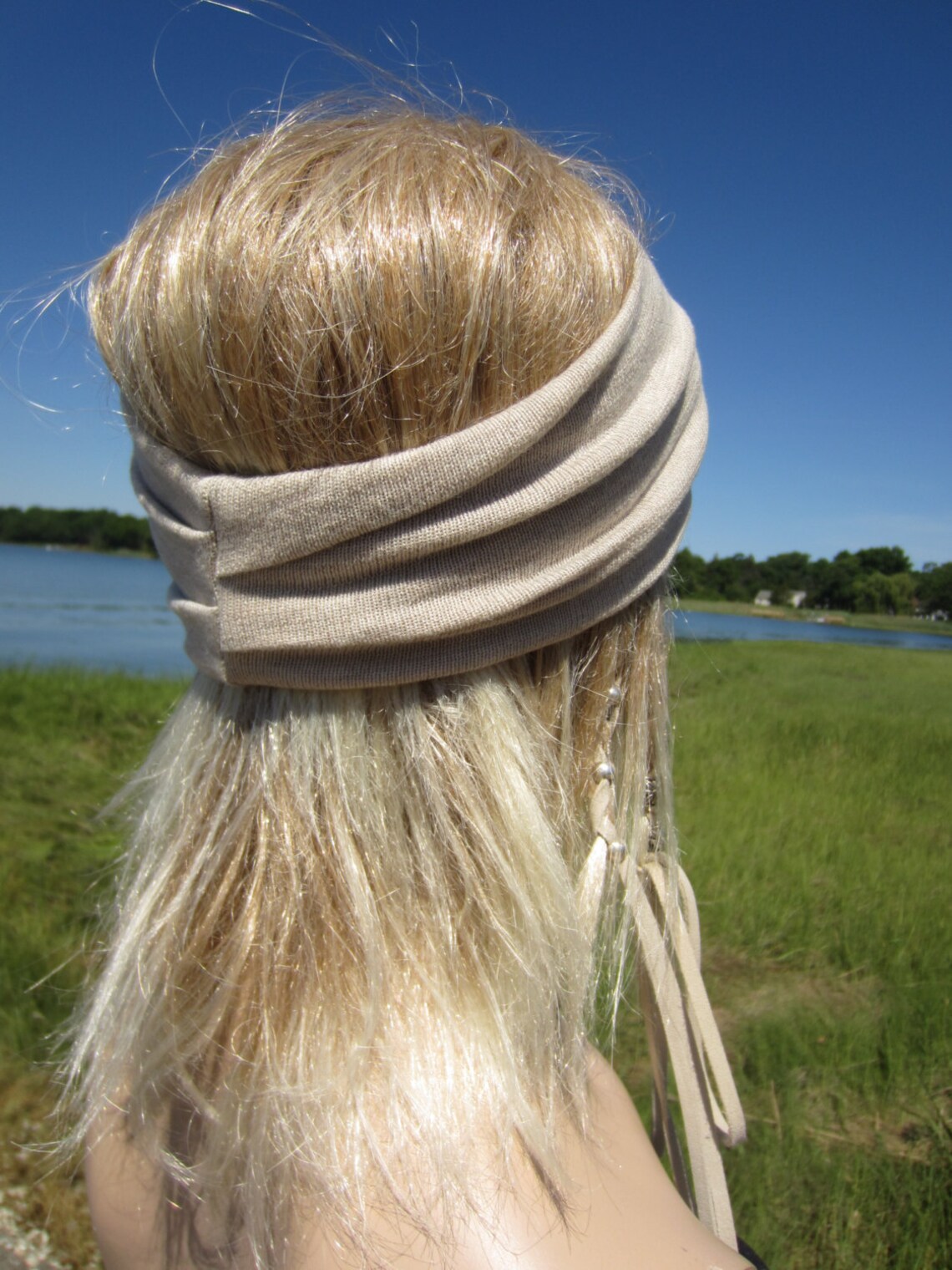 Hairband Yoga Hair Wrap Turban Knit Headband Hair Band Cotton Etsy