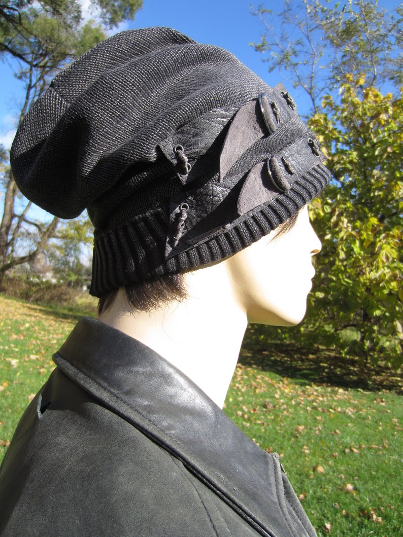 Men's Unique Hats Vacationhouse Slouchy Beanies Reworked Etsy