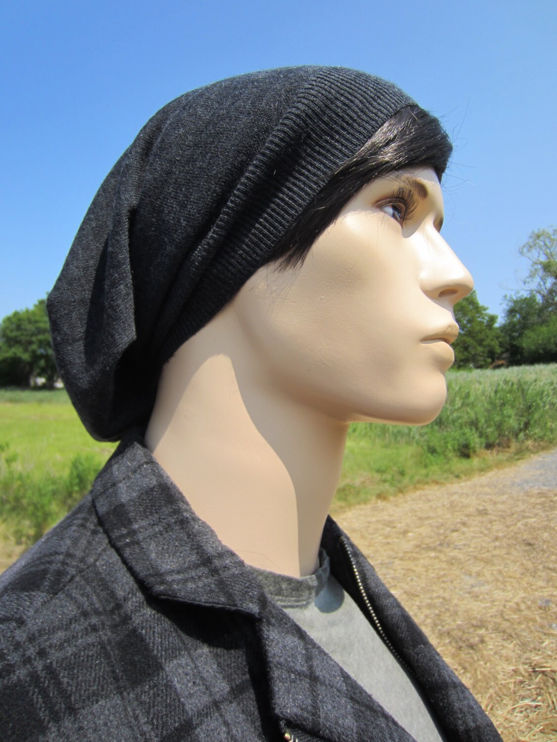 Men's Merino Wool Slouchy Beanie 