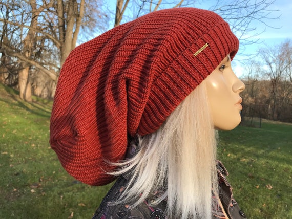 Oversized Slouch Hat Slouchy Beanie Baggy Beanie Tam Hat Extra