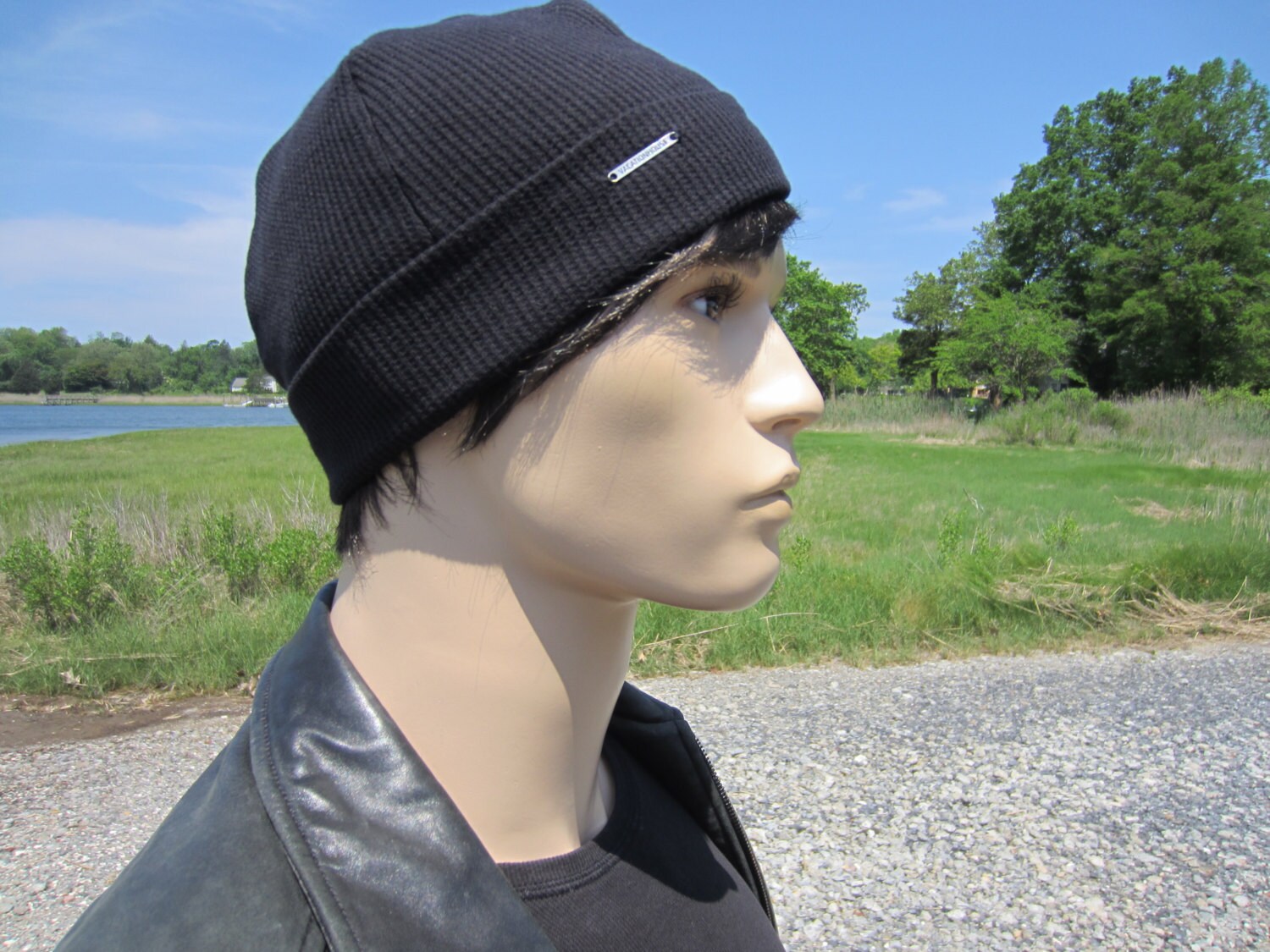 Thermal Knit Beanie Hat Skull Cap Hat 
