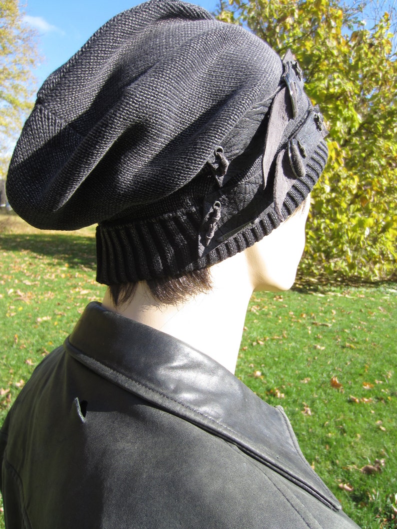 Men's Unique Hats Vacationhouse Slouchy Beanies Reworked Etsy