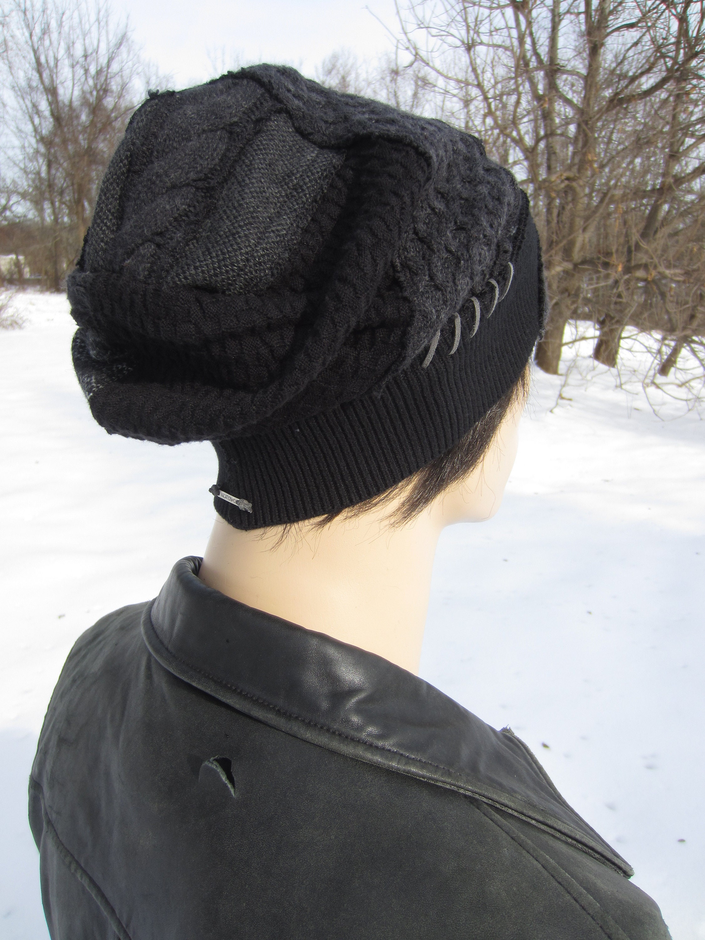 Streetwear Reworked Slouchy Beanie Hat 
