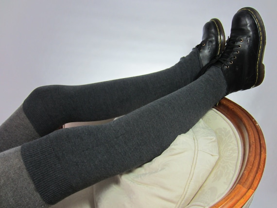 Gray boot socks sale