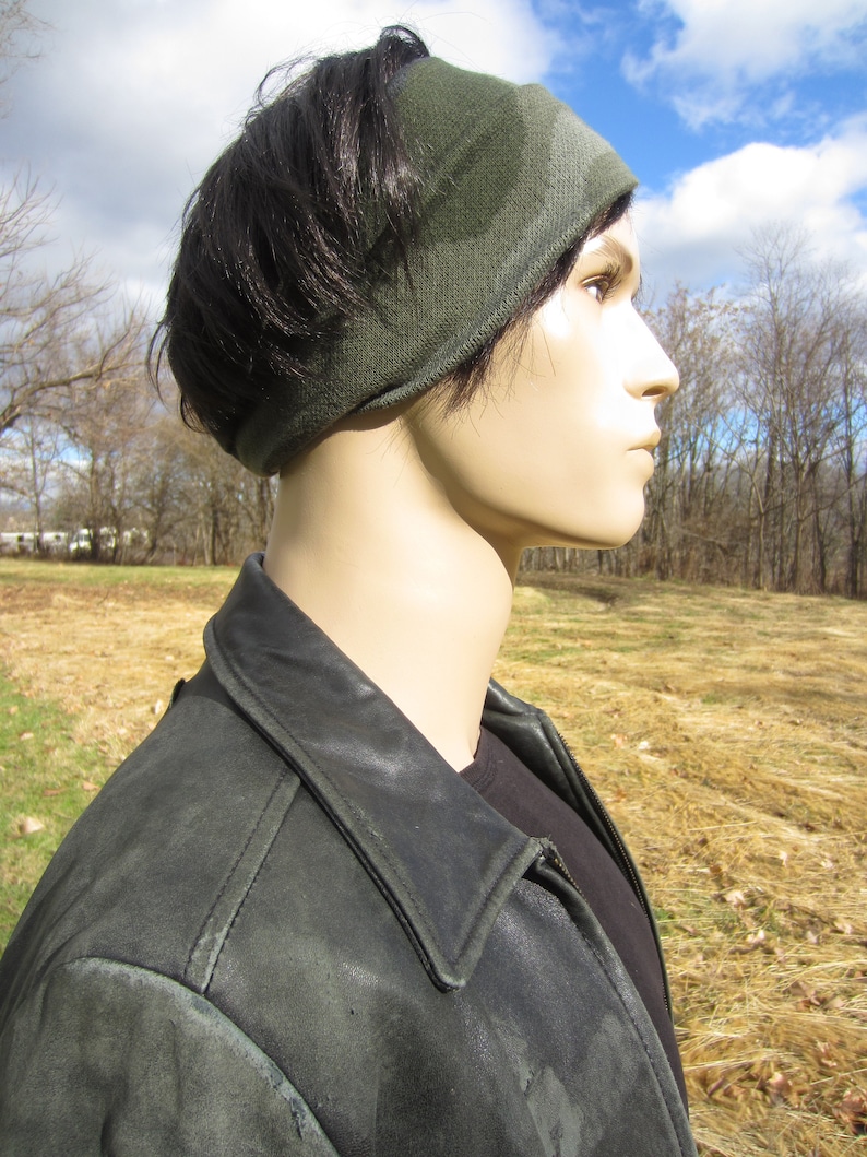 Men's Knit Headbands CAMO Hair Bands Camouflage Thick Warm Etsy