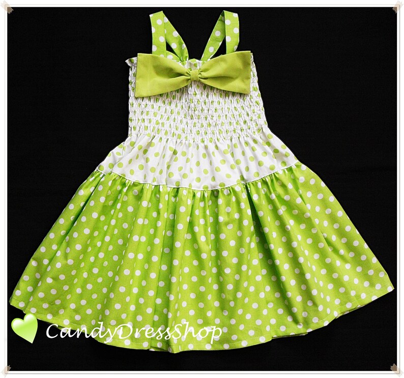 green easter dress