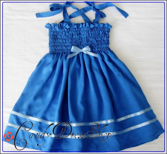 royal blue easter dress