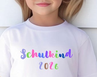First Day of School T-Shirt 2026: Einschulung Geschenke Schulanfang