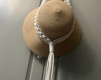 Macrame Hat Hanger