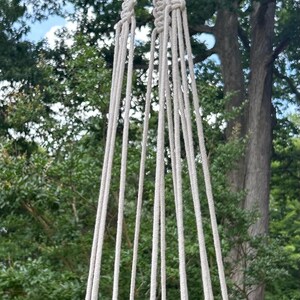 Handmade Macrame Plant Hanger: Boho Home Decor, 30-34&quot; Long