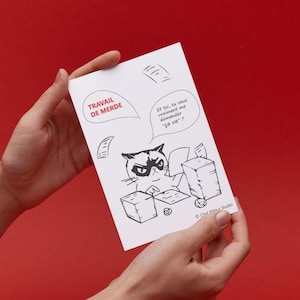 3 cartes drôle à imprimer avec chat râleur – "T’as cru que j’allais être sympa aujourd’hui ?"