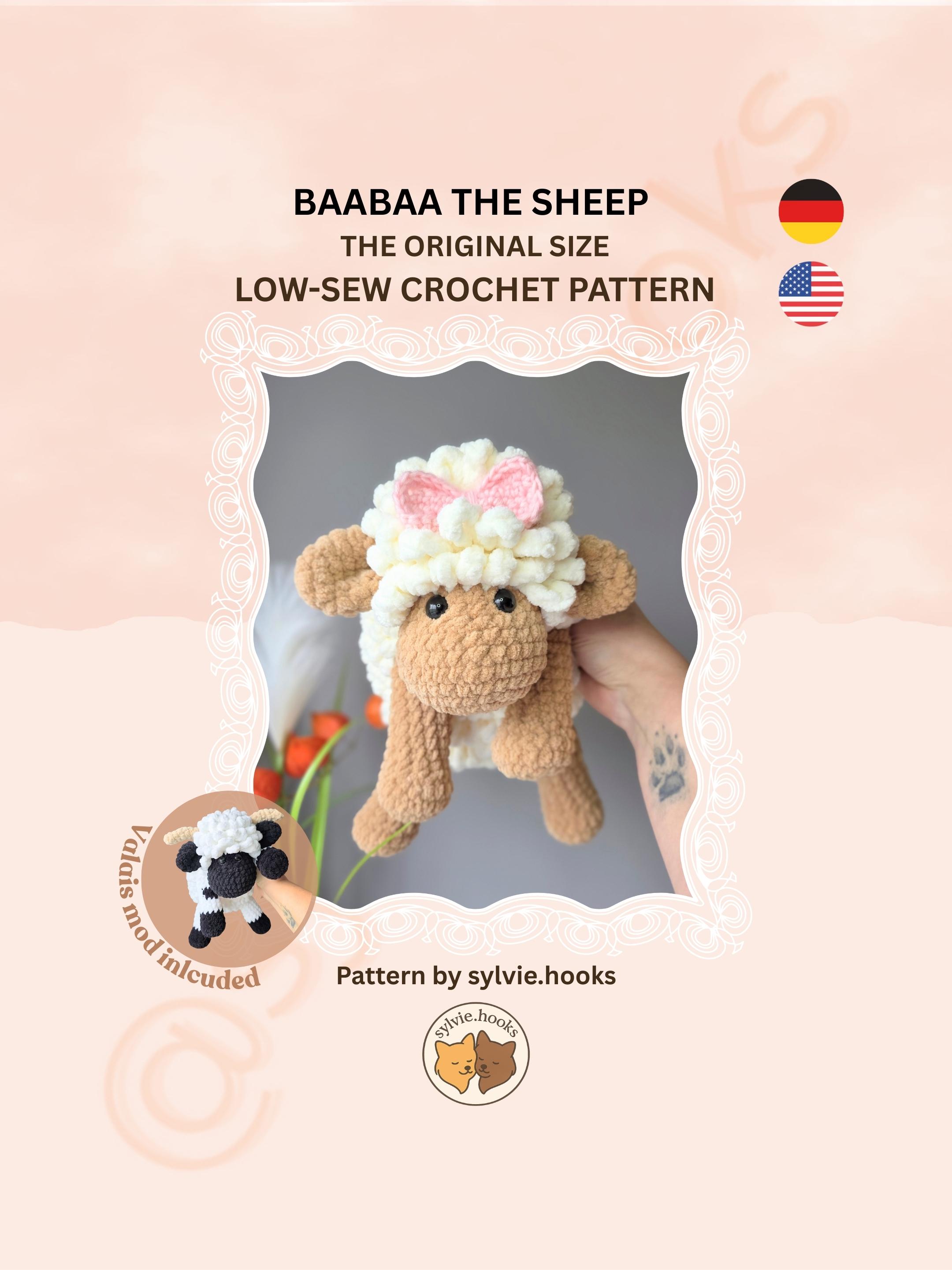 Doudou mouton en crochet, amigurumi – Les Crea De Floo