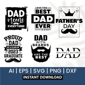Happy fathers day svg, Happy fathers day png, Happy fathers day Dxf, svg files for cricut father day shirt