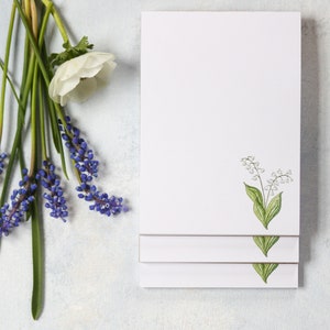 Lily of the Valley Stationery Notepad image 1