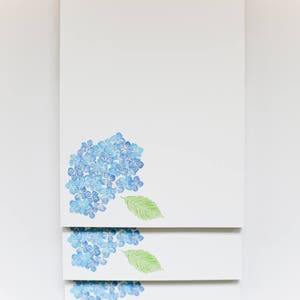 Hydrangea Notepad image 3