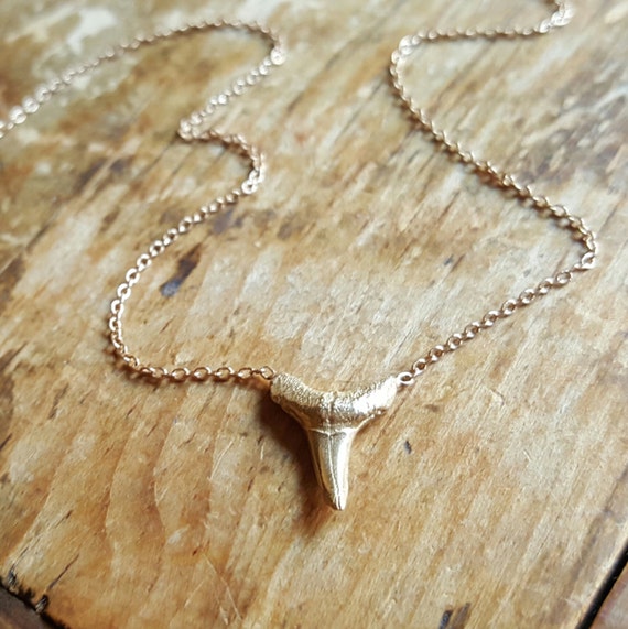 Pink Beads & Hematite Shark Tooth Necklace - California Seashell Company  Retail
