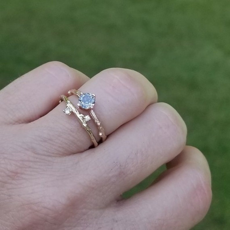 Salt Pepper Diamond Engagement Ring Platinum Galaxy Diamond Etsy