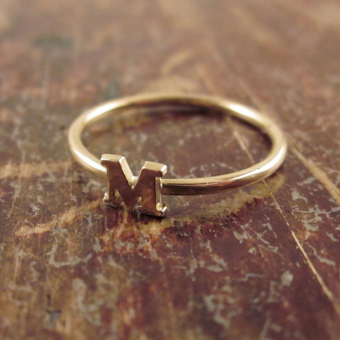 bague lettre o