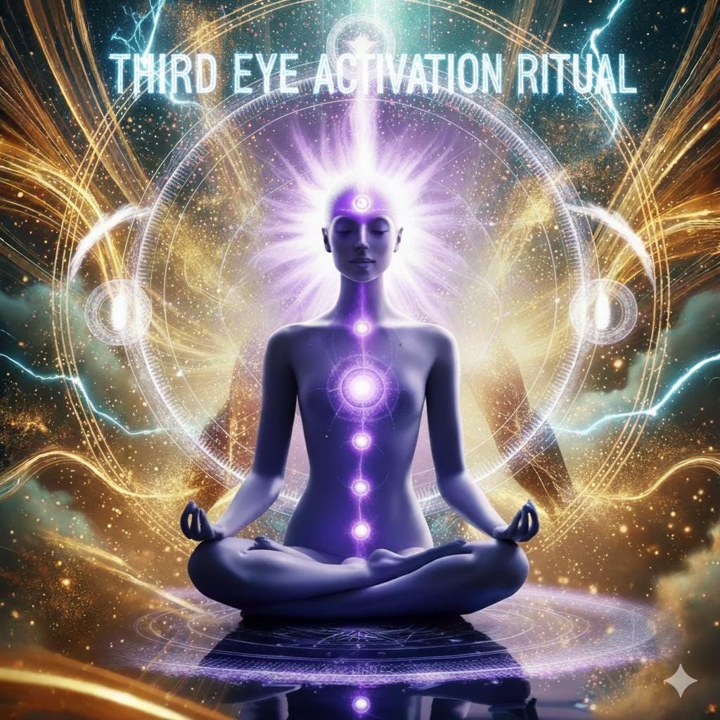 Eye Ritual THIRD EYE Activation Ritual - Etsy