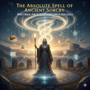 L'incantesimo assoluto dell'antica stregoneria: magia bianca per la manifestazione istantanea dei tuoi obiettivi