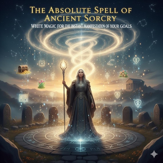 The Absolute Spell of Ancient Sorcery: White Magic for the Instant Manifestation of Your Goals