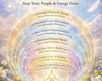 7-lagiger persönlicher Schutzschild | Stoppt toxische Menschen, Energieverlust und emotionale Attacken | Aura-Verteidigungsritual