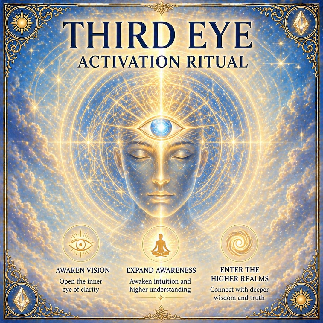 Eye Ritual THIRD EYE Activation Ritual - Etsy
