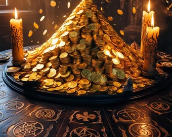 Hechizo para atraer la abundancia / Desbloquea tus ingresos, detén las pérdidas y restaura la estabilidad financiera.