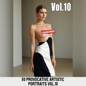 50 Provocative Artistic Portraits - Digital Photo Set Vol.10