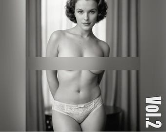 Digital Photo Set: 50 Provocative Vintage Portraits from 1930s Vol. 2