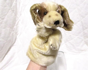 Steiff Cockie Hand Puppet Spaniel Dog Mohair Made in Germany